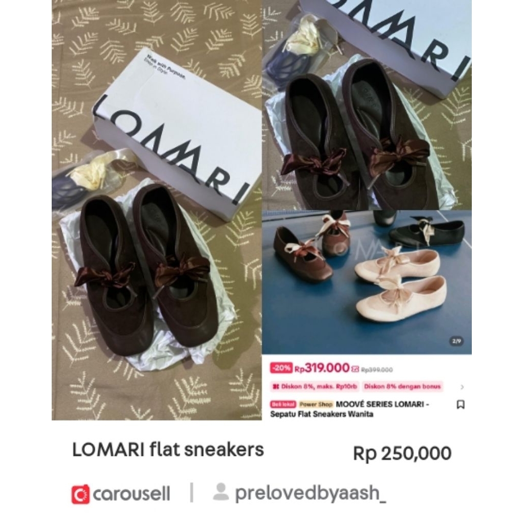 LOMARI FLAT SNEAKERS