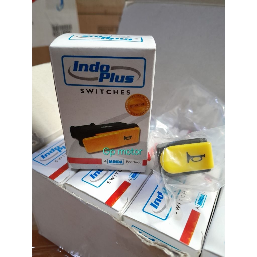 SAKLAR TOMBOL KLAKSON HORN KARISMA,SUPRA X125,BEAT VARIO INDOPLUS MINDA ORIGINAL