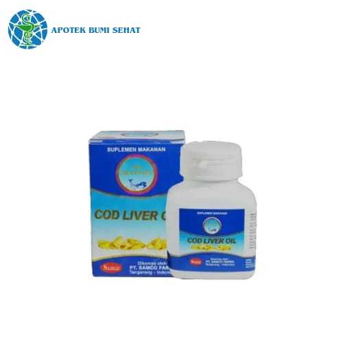 Cod liver oil 100 Kapsul