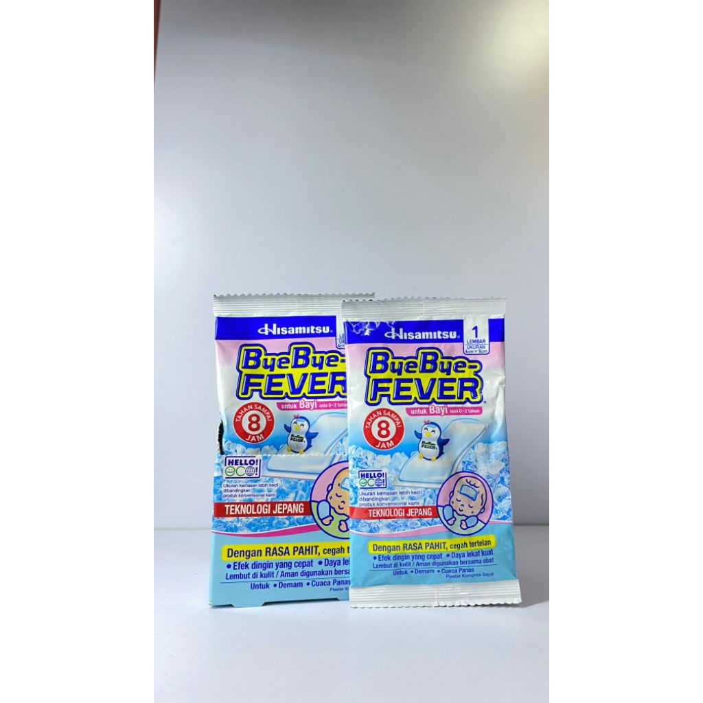 BYE BYE FEVER BAYI | Penurun Panas | Kompres Panas