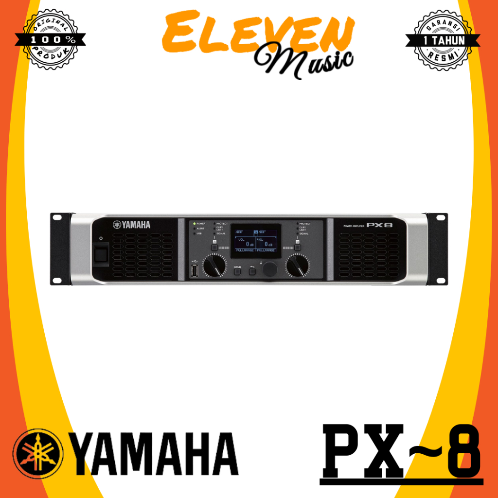 Yamaha PX 8 PX8 Power Amplifier Sound System Original