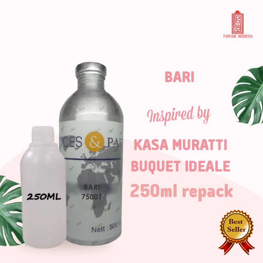 bibit parfum murni  BARI 75001 ESSENCES 250ML REPACK