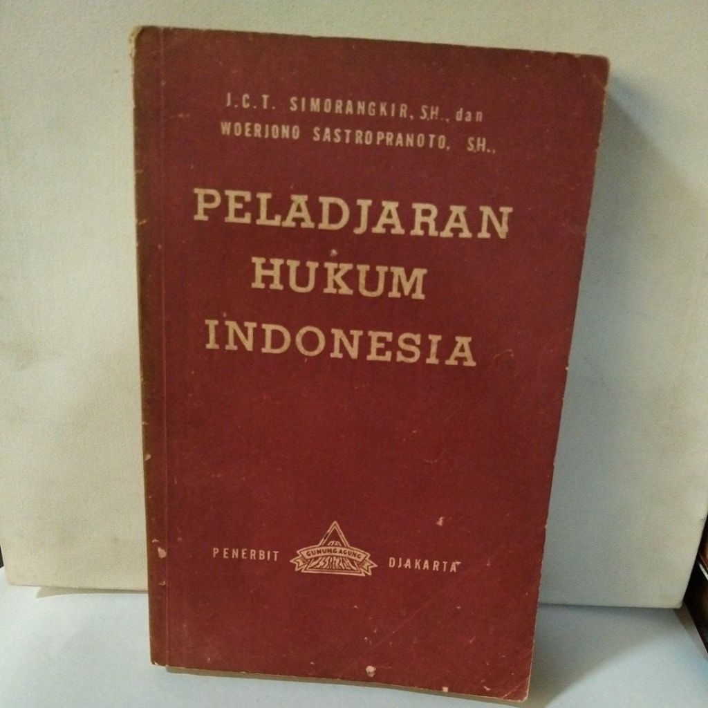 PELADJARAN HUKUM INDONESIA