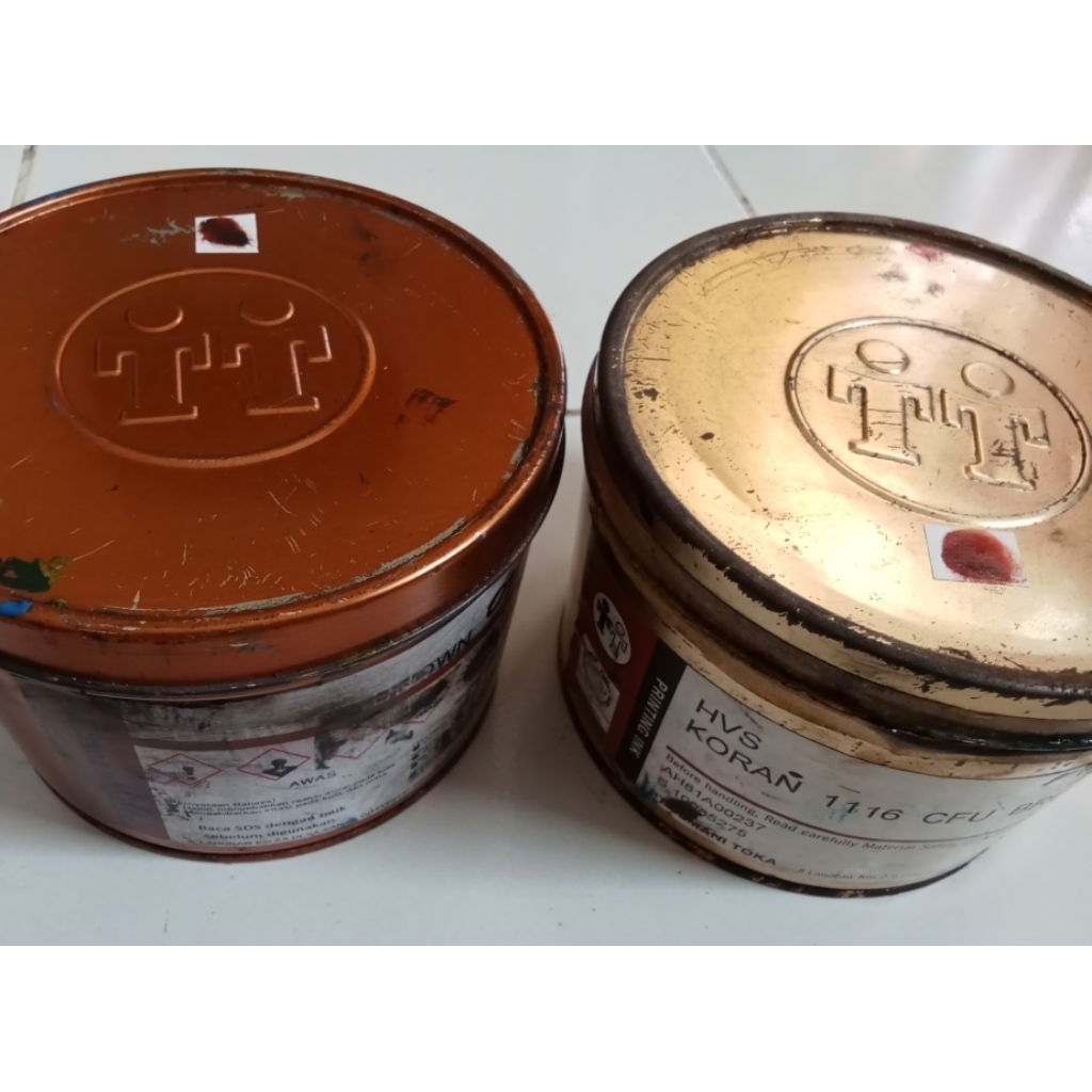 Tinta offset cemani toka Brown
