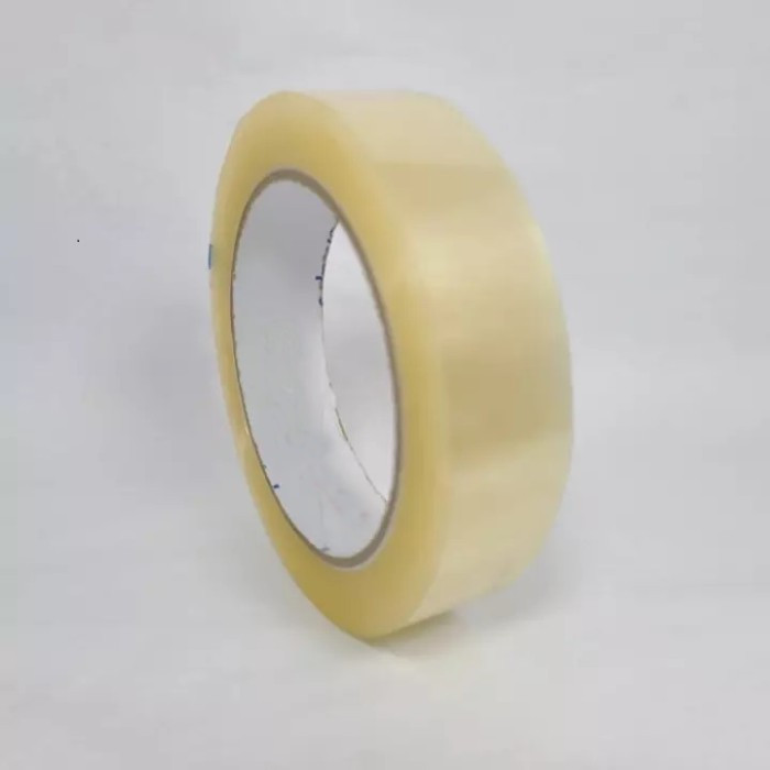 Selotip Bening 1inchi Isolasi Transparan Bening 1 inchi Panjang 6 meter