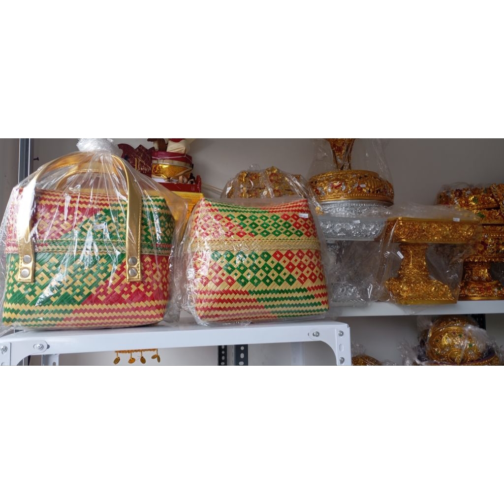 keben bambu dan Tas abaan bambu harga tertera satu set