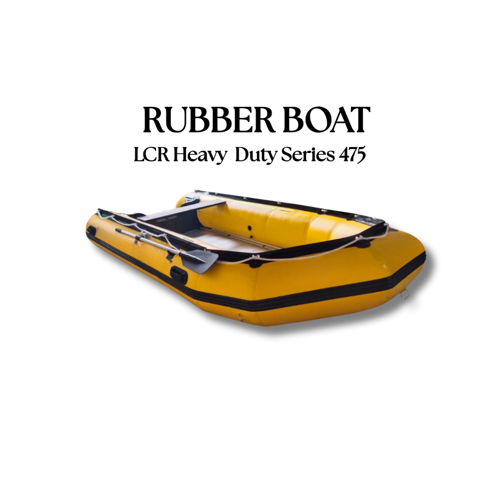Perahu Karet LCR PVC Heavy Duty Series 475