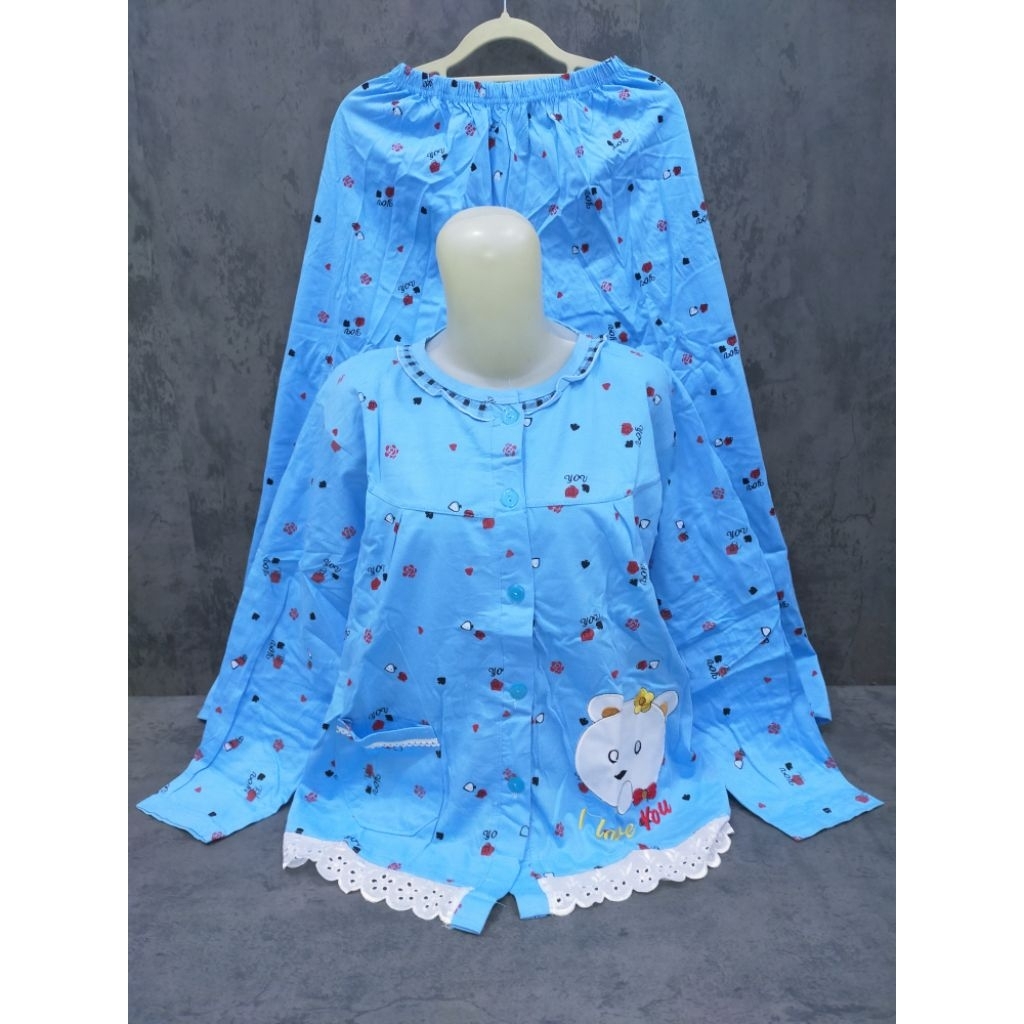 baju tidur PP kemeja patricia