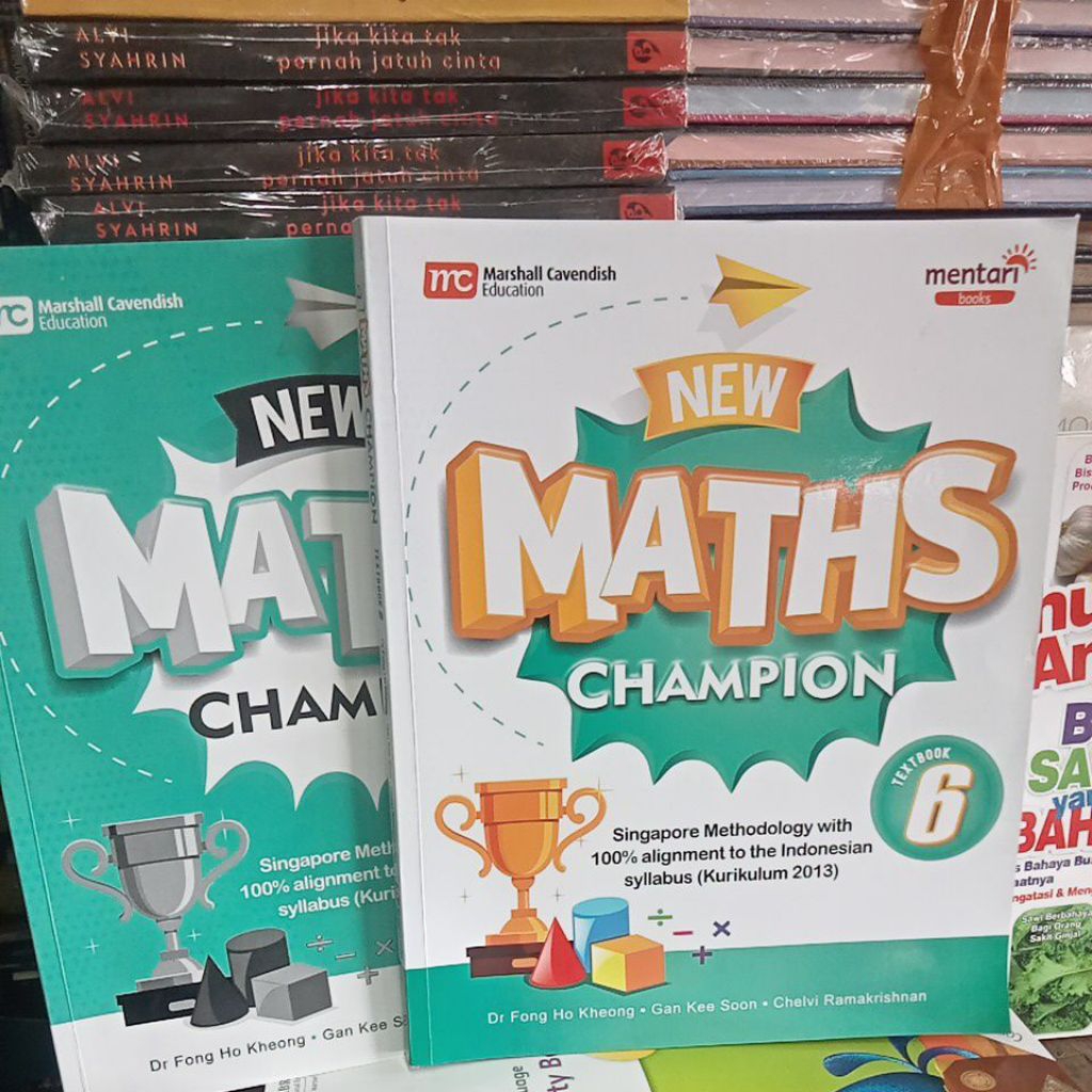 BUKU NEW MATHS CHAMPION 6 Textbook ( Original )