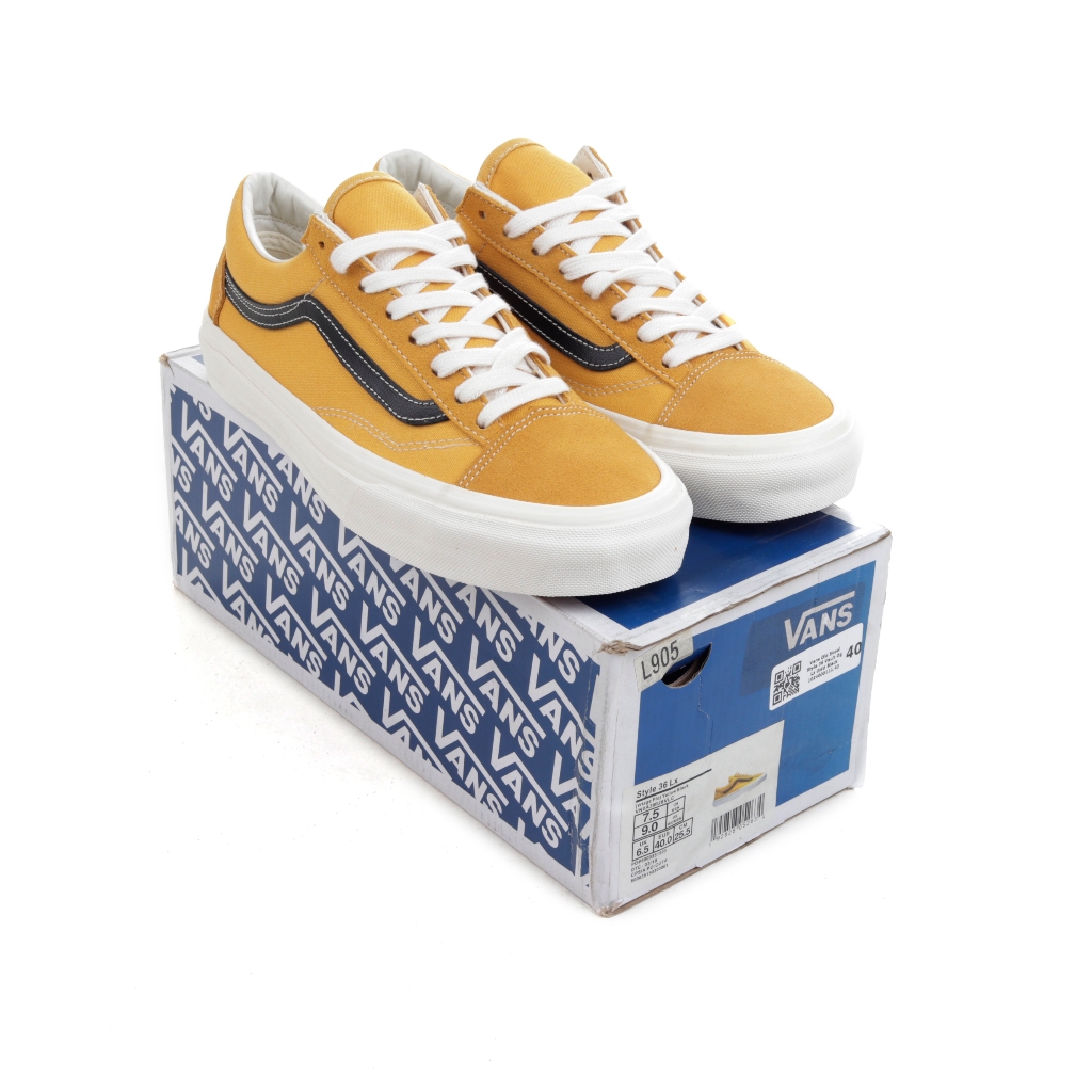 Vans Old Skool Style 36 Vault Og Lx Gold Black