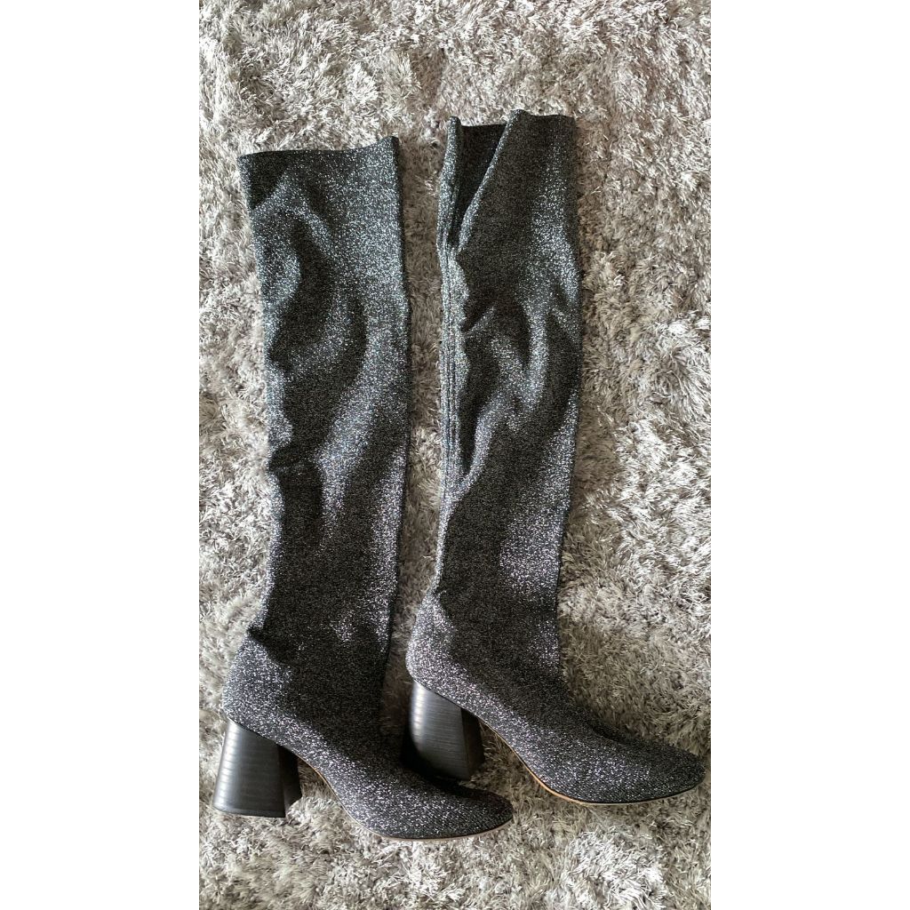 Sepatu Boots Fashion Wanita Suede Preloved