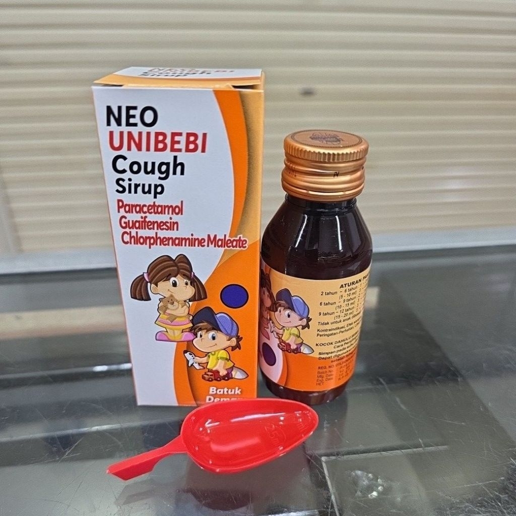 obat baby  Neo unibebi Cough sirup batuk demam
