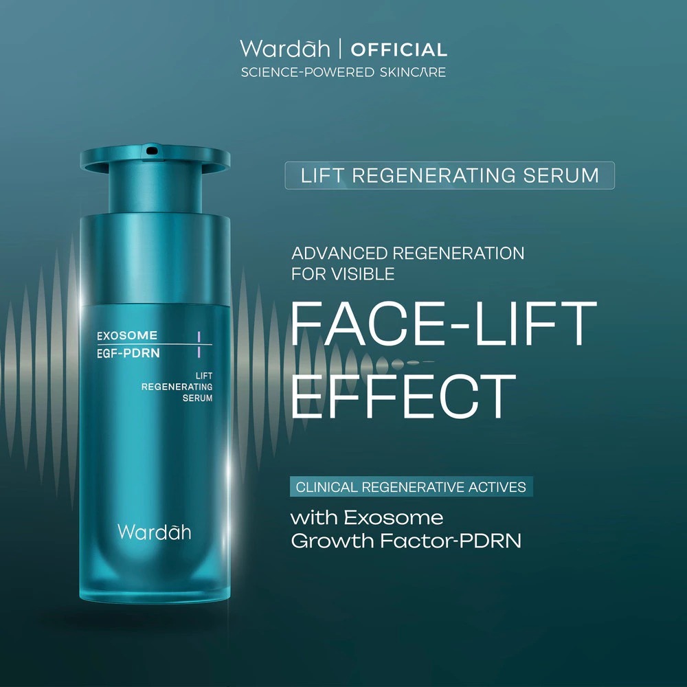 WARDAH Exosome PDRN Lift Serum 30ml Regeneration | Serum PDRN Wardah
