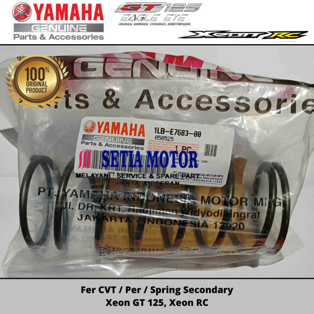 Fer CVT / Per / Spring Secondary Xeon GT 125, Xeon RC