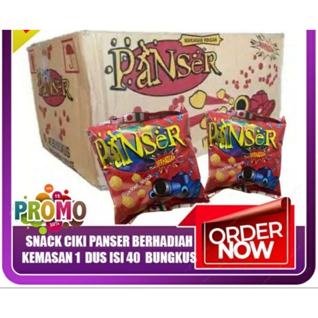 Chiki Panser Berhadiah 1 DUS Isi 40 PCS