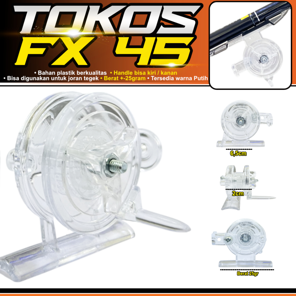 TOKOS REEL TEGEK UNTUK MEMANCING