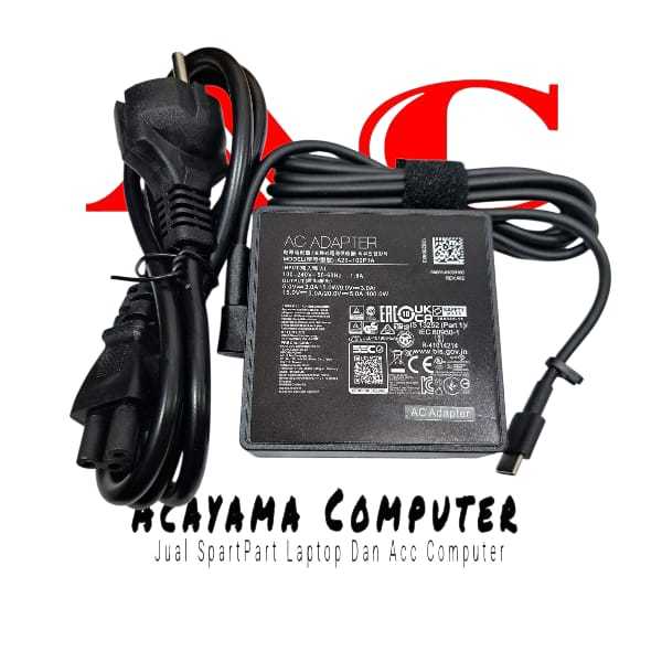 Adaptor Charger Casan Laptop Advan Workplus AMD Ryzen 7 AMD Intel i5 USB Type C