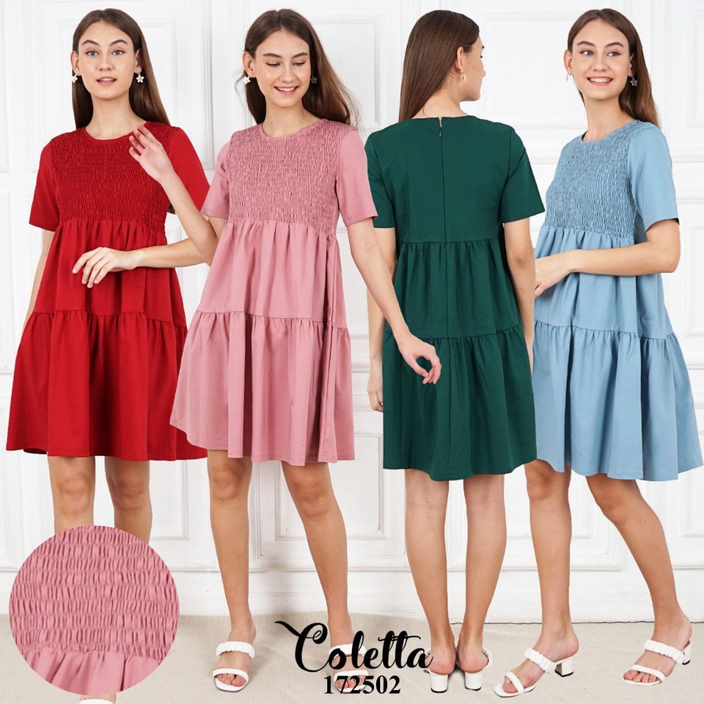 Dress Katun Wanita Coletta 172502