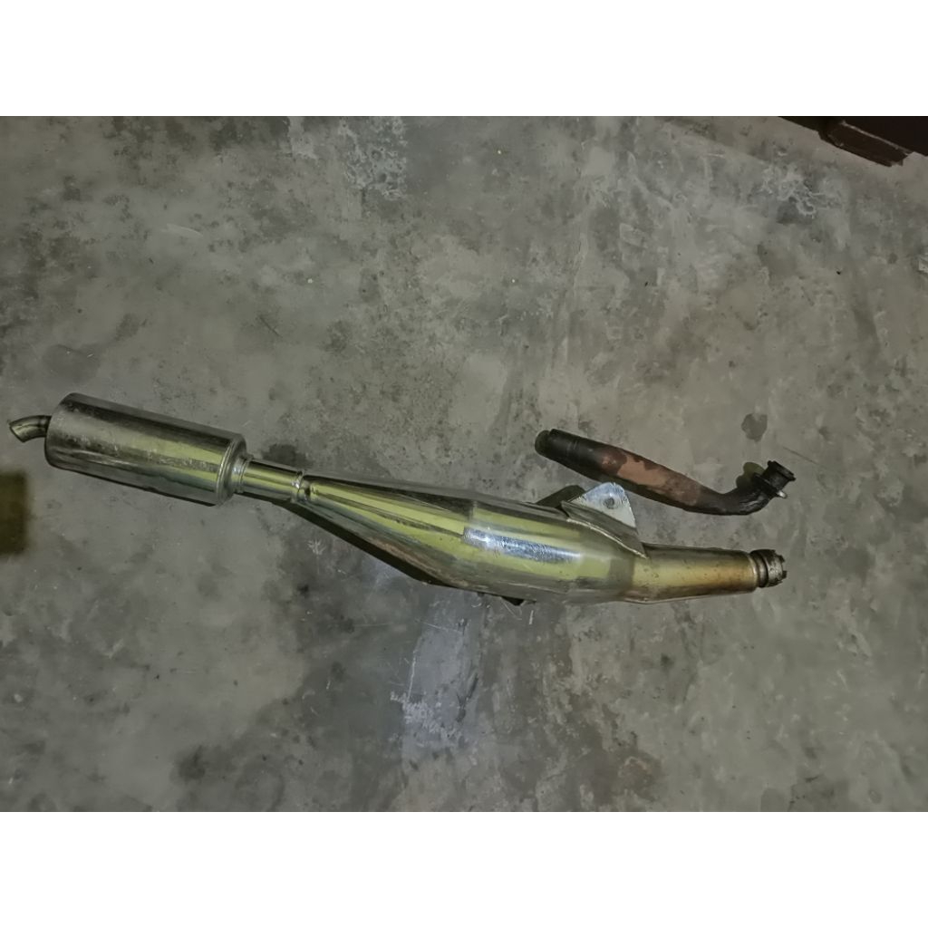 knalpot fiz r Ori sudah bobokan depan aja lambung tengah std knalpot Fizr fiz force1 second