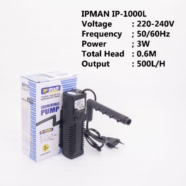 IP MAN INTERNAL FILTER PUMP IP-1000L