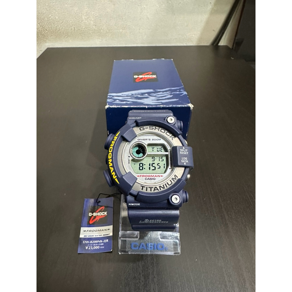 Gshock Frogman DW 8200NK-2 / DW8200NK-2 Man In Blue