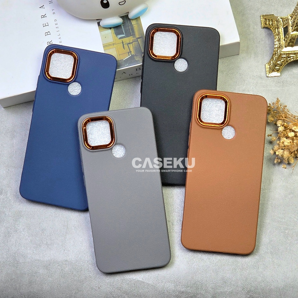 Case Oppo A15 Oppo A15S Oppo A16 Oppo A54 Oppo A55 4G Oppo A17 Oppo A17K Case Leather Pro Kamera Lis