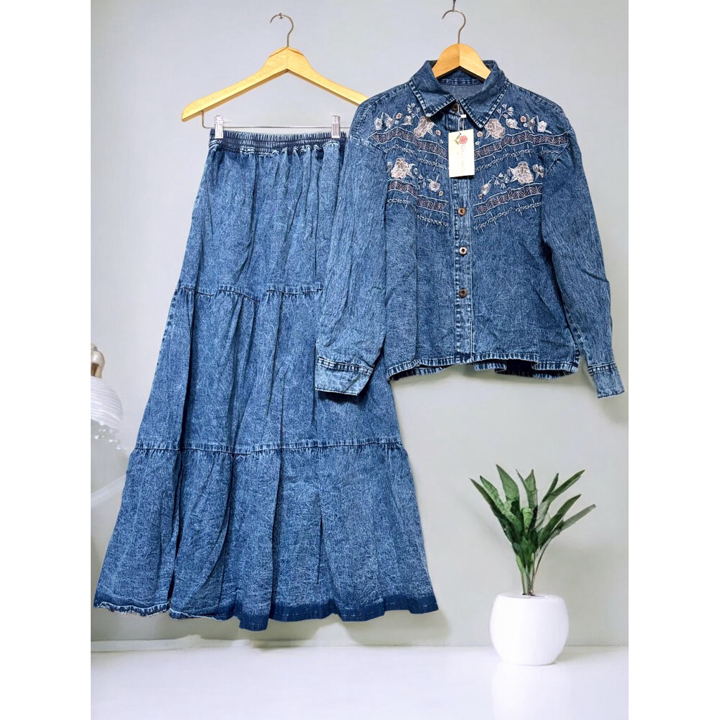 ONE SET SETELAN MEIJIWANG / SETROK NOOZ / ZARA / NARA / SETCEL NOOZ