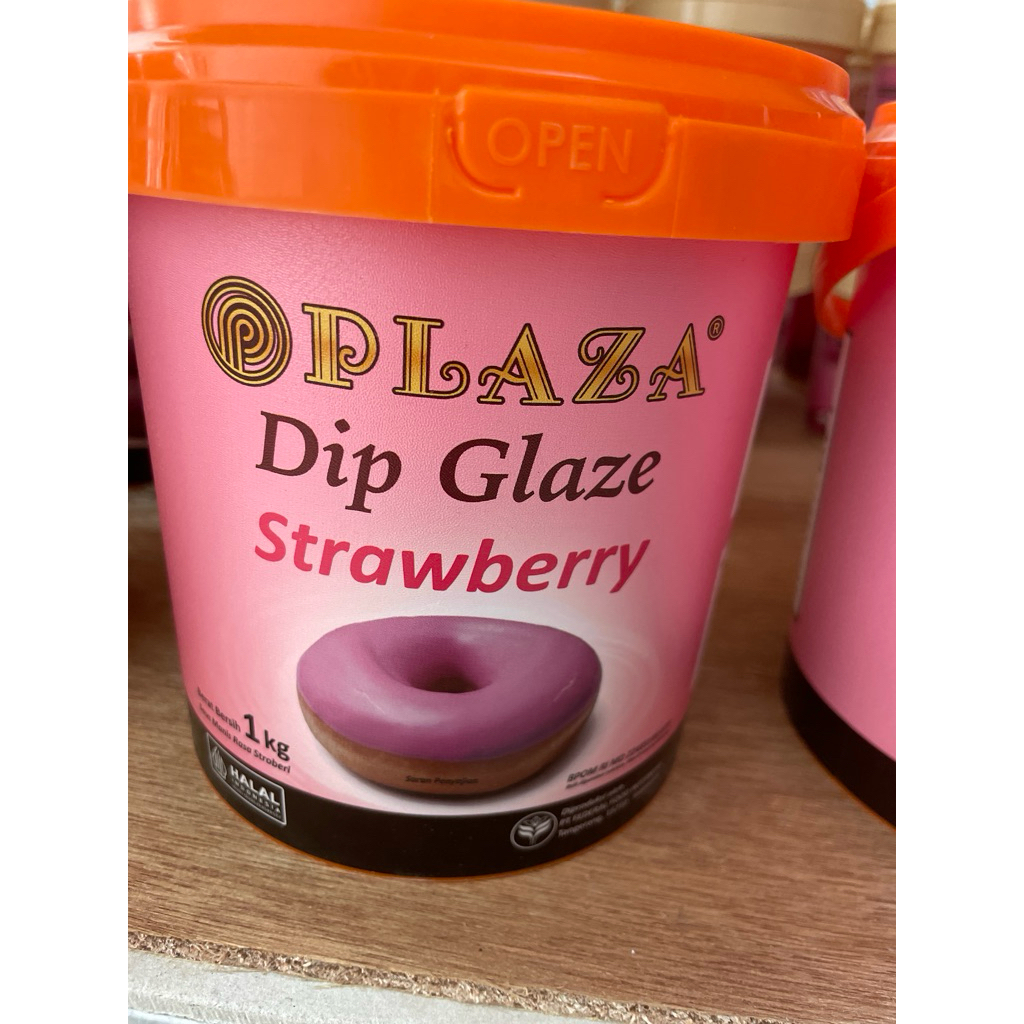 PLAZA STRAWBERY 1kg glaze