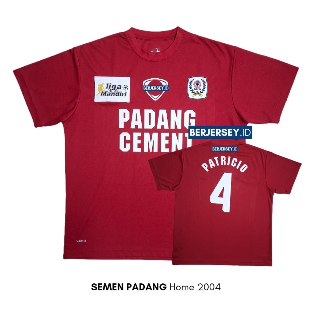 Jersey Semen Padang Home 2004 Patricio Jimenez