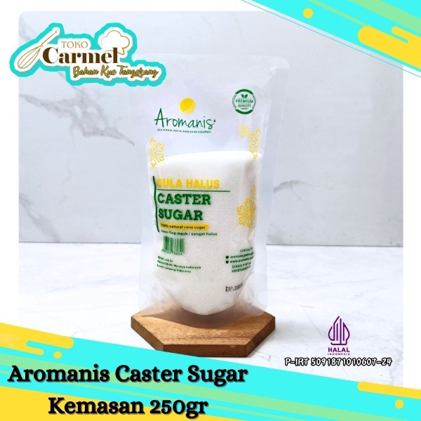Arumanis Caster Sugar 250gr - Gula Putih Halus / Gula kastor