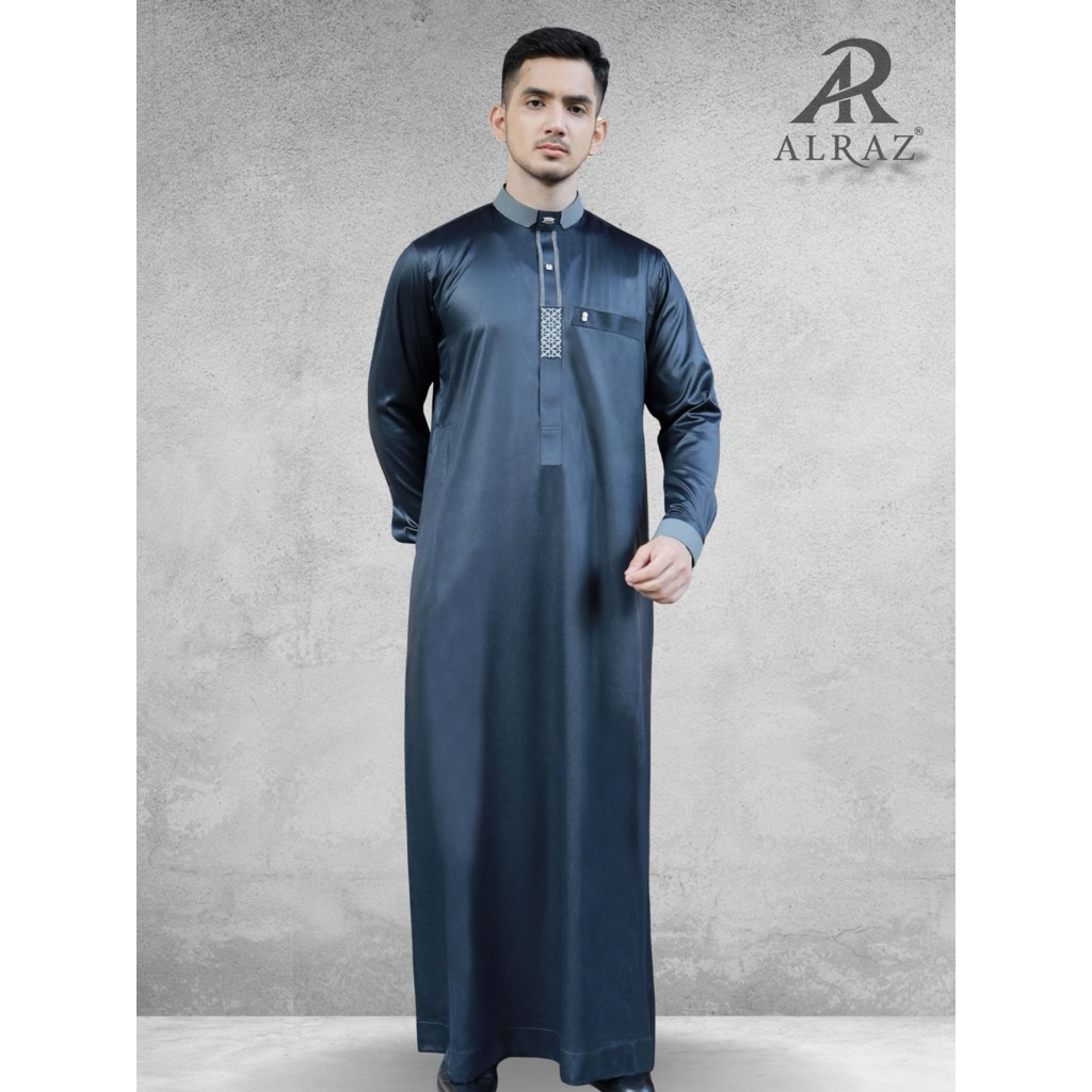 ALRAZ Thobe Korea Lengan Panjang Raffa 090