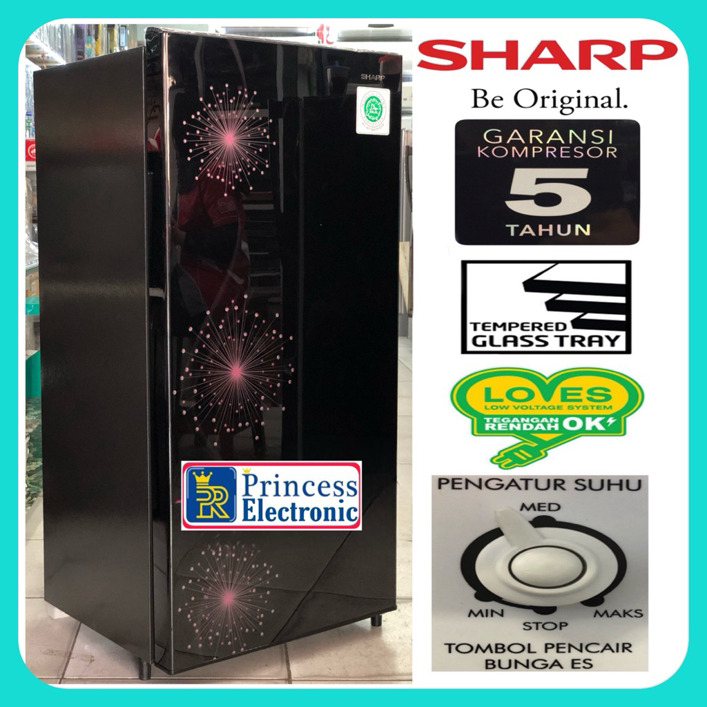 Kulkas Sharp 1 pintu SJ X187 MG