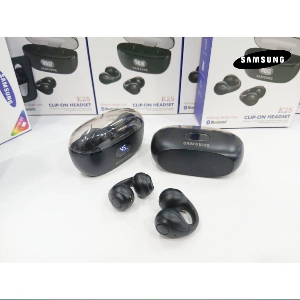 galaxy buds live K25 clip on headset bluetooth original oem