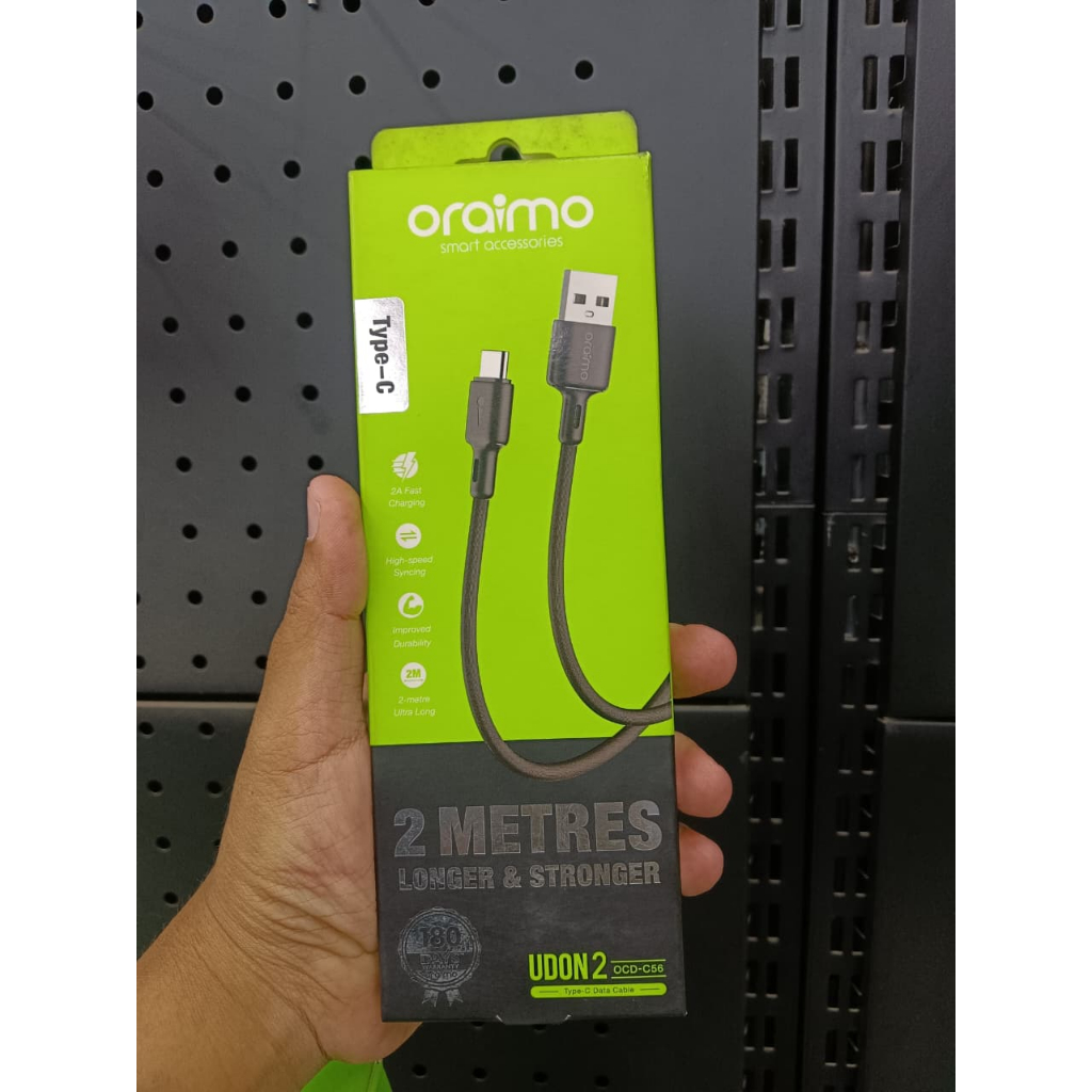 Kabel Data Oraimo Type-C OCD-C56