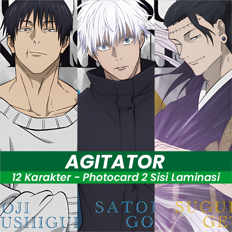 Jujutsu Kaisen Photocard Agitator