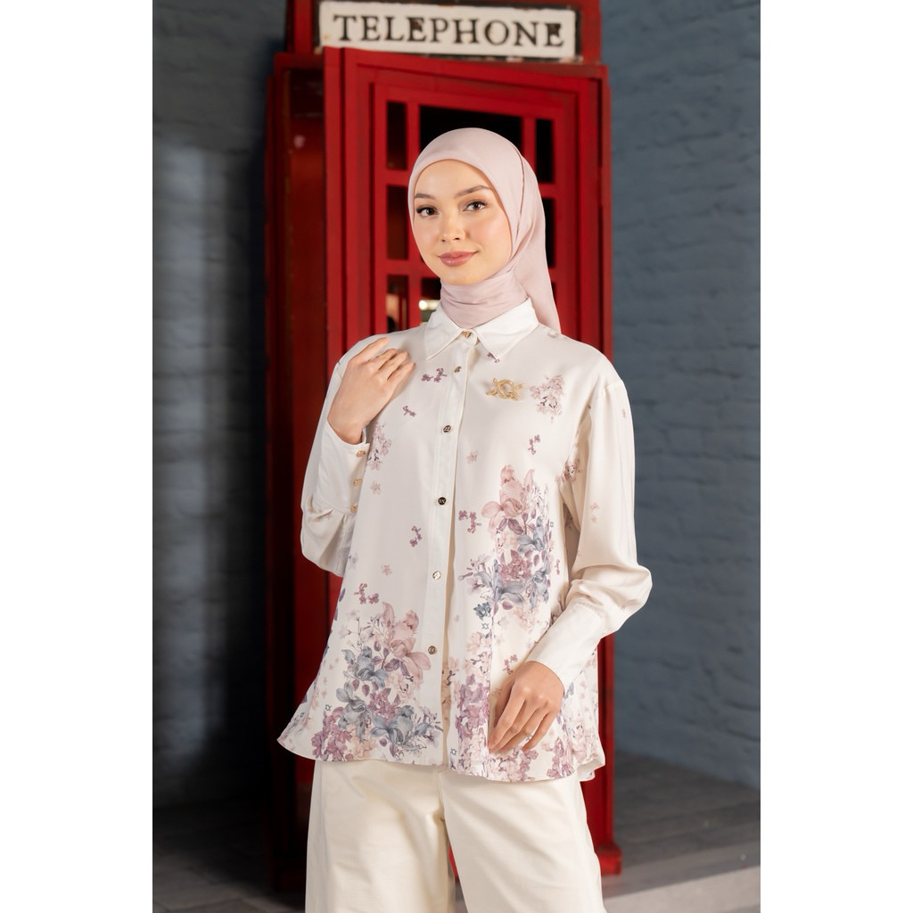 Lusara shirt by wearing klamby ukuran XXL