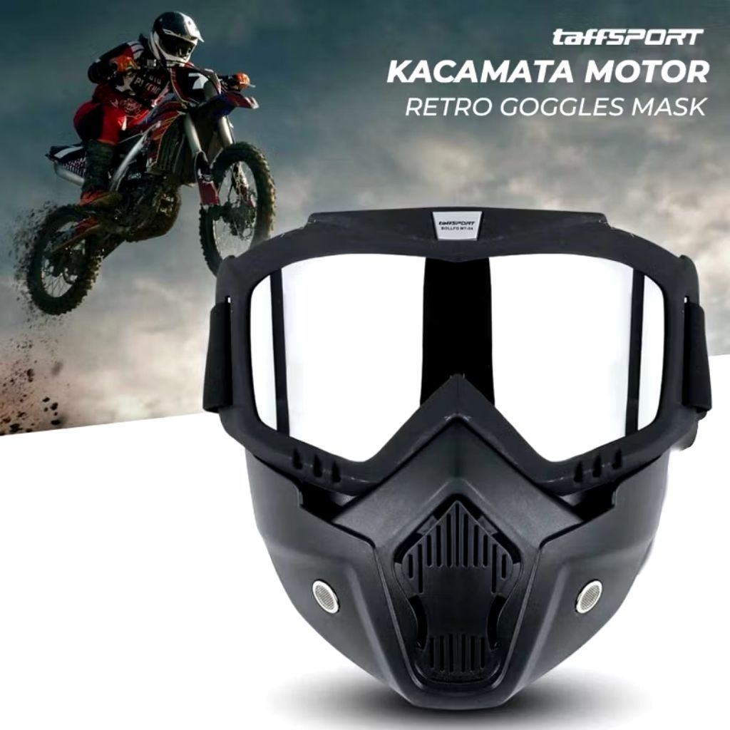 TaffSPORT BOLLFO Kacamata Goggles Mask Masker