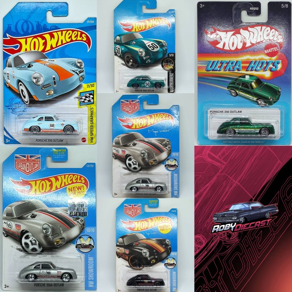 Hot Wheels Porsche 356A Outlaw