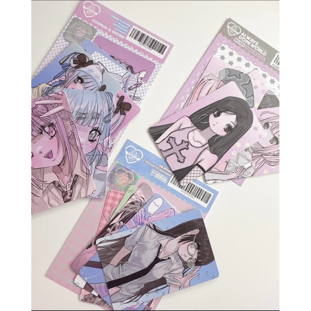 (photocard 2)  Domi world korean official