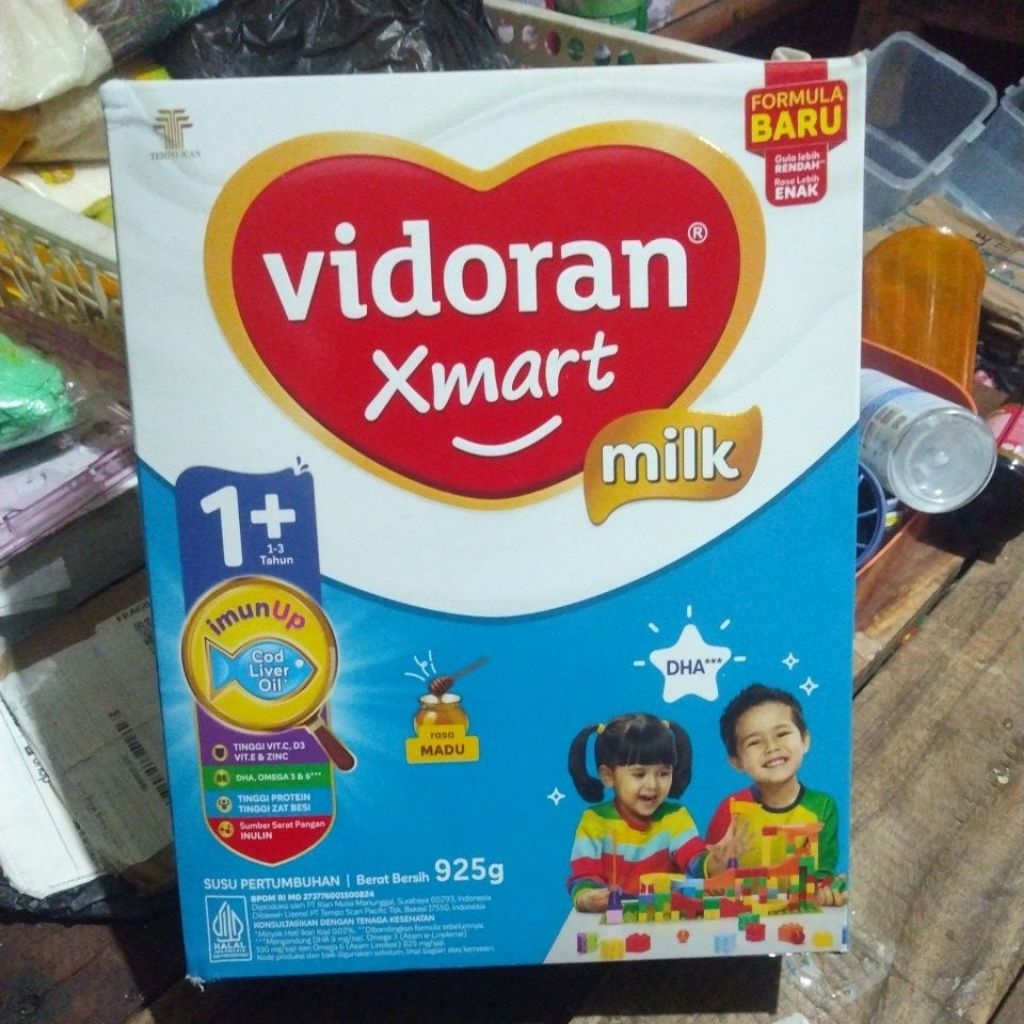 vidoran 1+ 925gram (madu,)