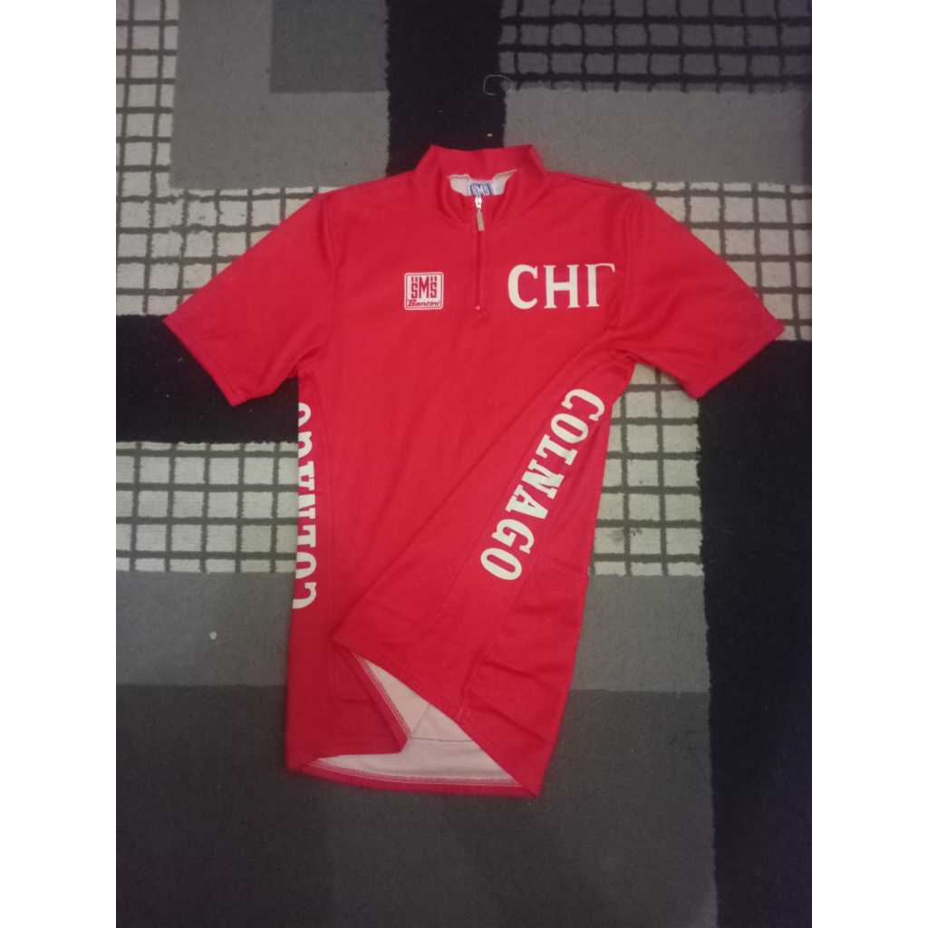 Colnago Santini Jersey Vintage Road bike Sepeda balap jadul Fixie MTB Gravel Commuter