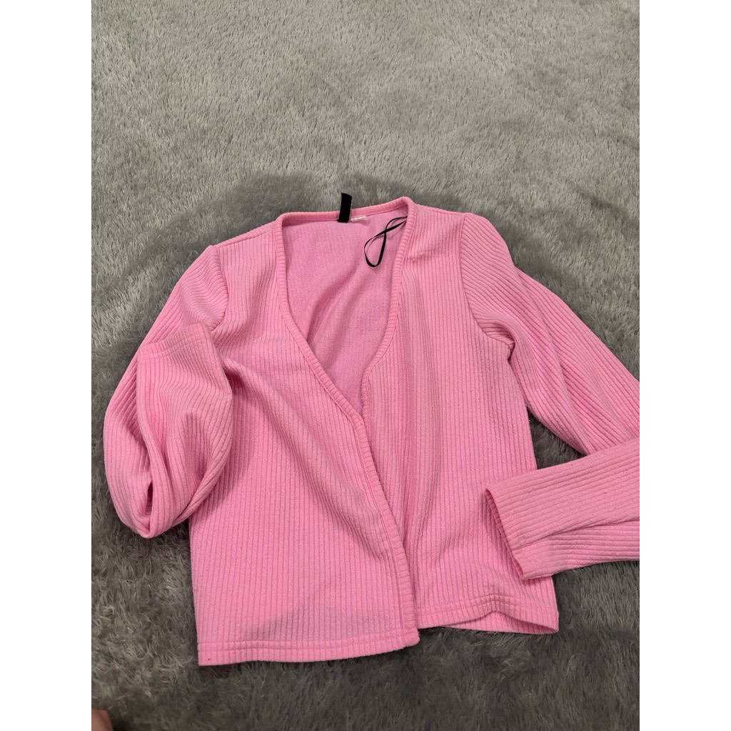 DIVIDED PINK CARDIGAN PINK
