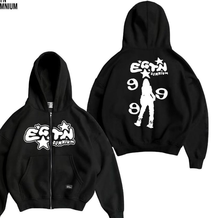 jacket Boxy Zipper pria premium//jacket Hodie cewe lengan panjang //Hodie pria tebal oversized