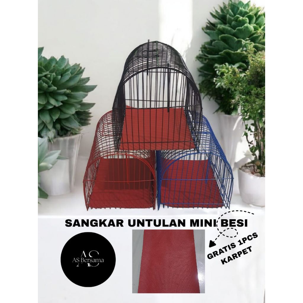 Sangkar Untulan Mini Kandang Untulan Besi Untulan Burung Dan Hewan Peliharaan