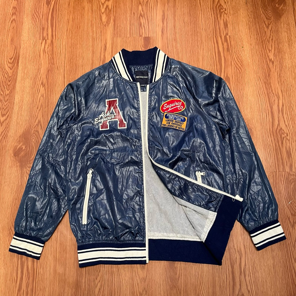 Casual Jacket bomber parasut Ask Enquired