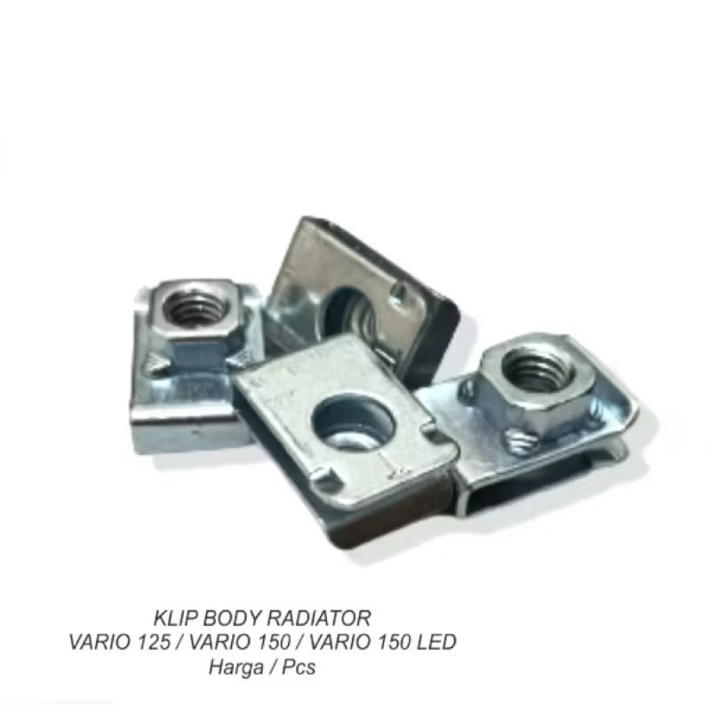 KLIP BODY RADIATOR VARIO 125 VARIO 150 VARIO 150 LED / KLIP SPAKBOR M6 DRAT BAUT 10 ORIGINAL KUALITA
