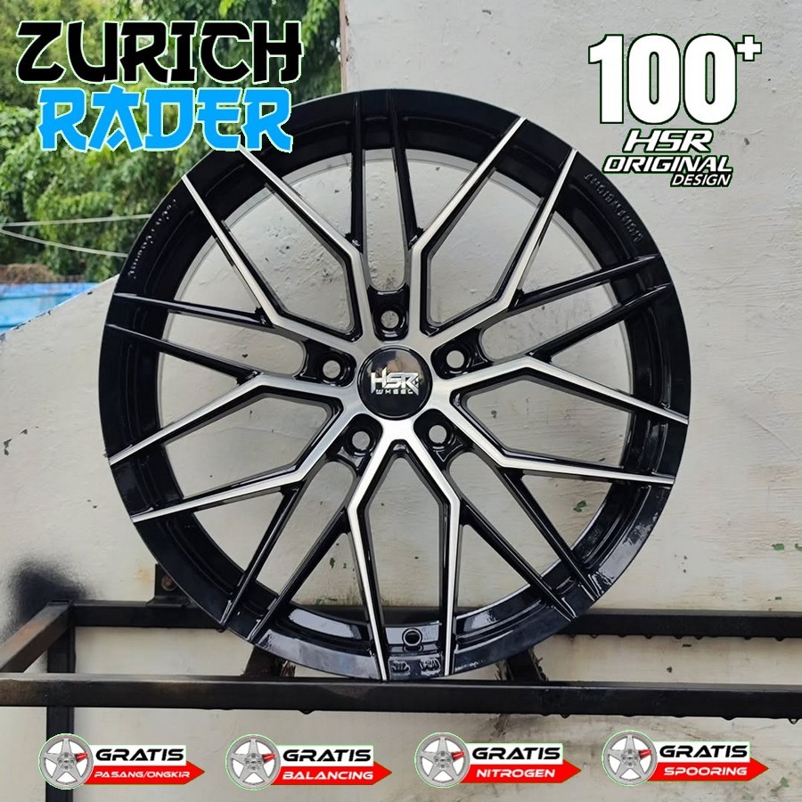 Velg Mobil Racing Ring 18 Hsr Wheel Fg Botain R18 Pelek Xtaril Stream Zenix Alphard Camry Biante