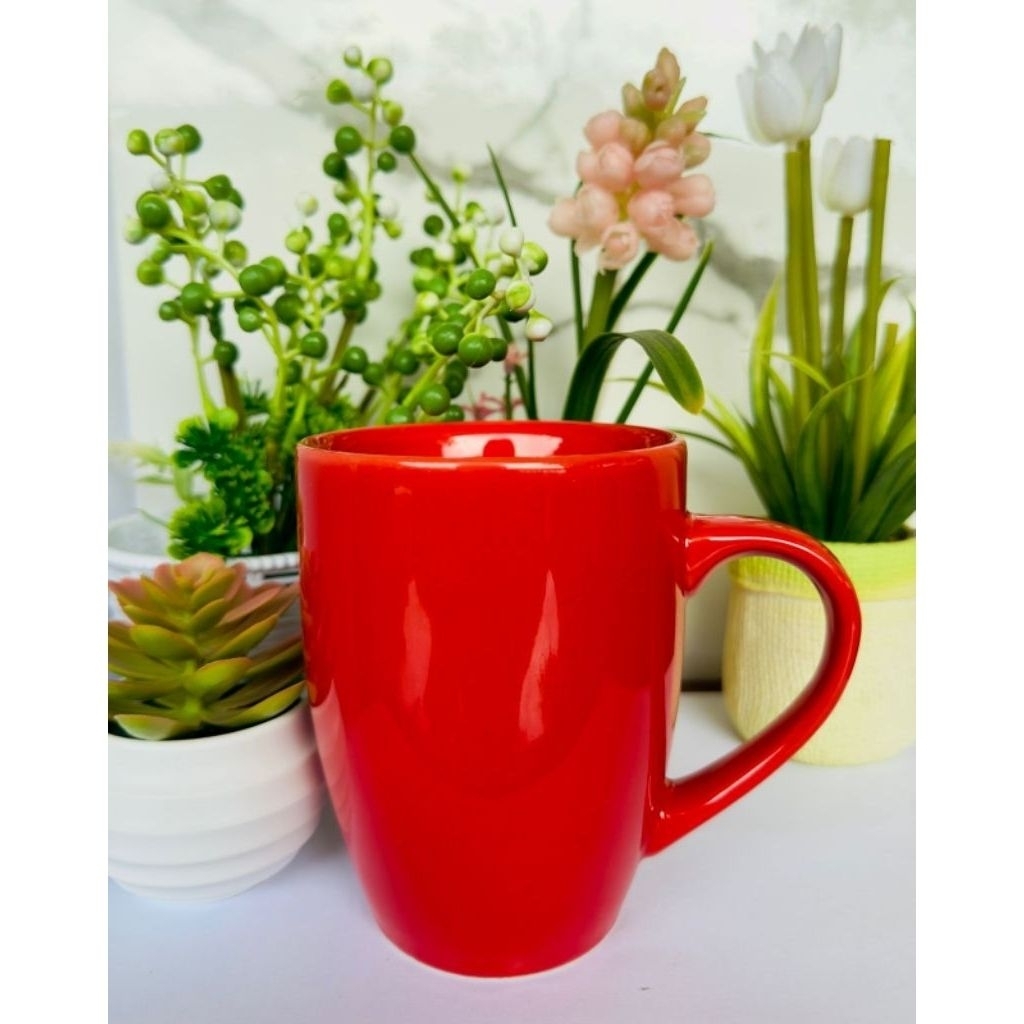 set 1lusin (12pcs) Mug keramik corel,gelas keramik,gelas elegan cantik