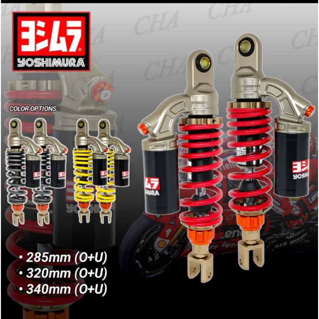 shockbreaker yoshimura model ktc evo tabung supra supra x supra x 125 kharisma revo lama revo absolu