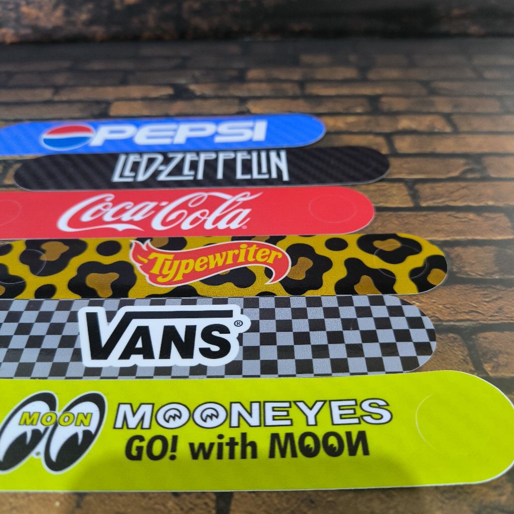 TWR - Side Garnish Sticker Yamaha Fazzio V1 - Sticker Kalcer Fazzio  - Mooneyes-Gulf-Hotwheels